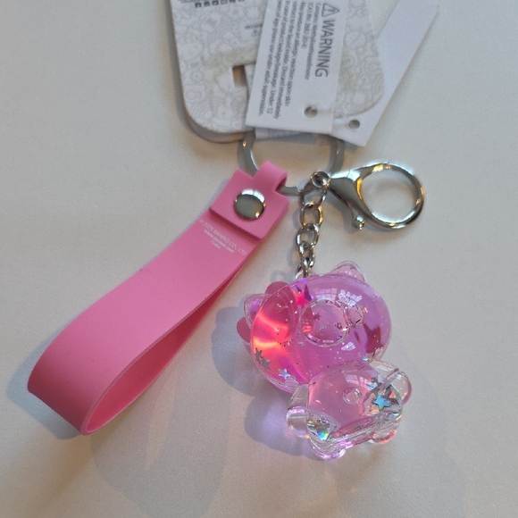 Hello Kitty Wristlet Keychain Pink - Picture 4 of 6